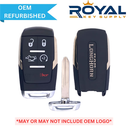 RAM Refurbished 2019-2021 2500-3500 Longhorn Smart Key 5B Remote Start/Tailgate FCCID: GQ4-76T PN# 68375456AB - Royal Key Supply