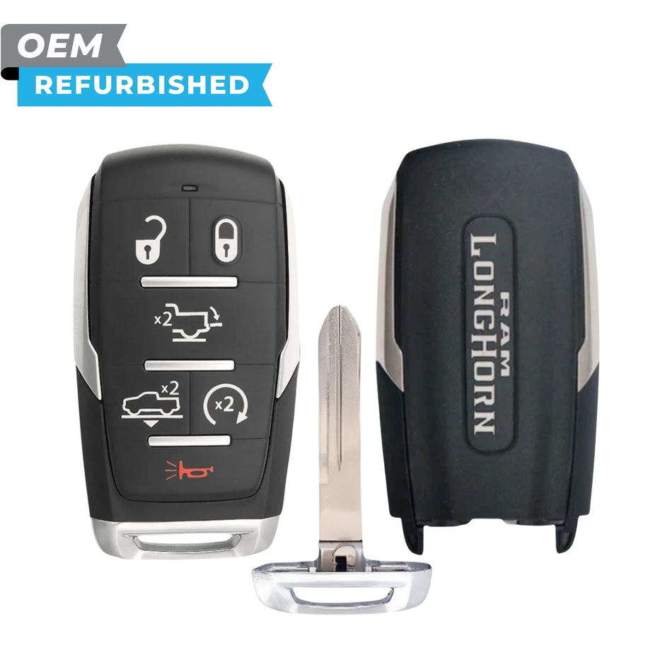 RAM Refurbished OEM 2019-2024 1500 Longhorn Smart Key 6B FCCID: OHT4882056 PN# 68291694AD