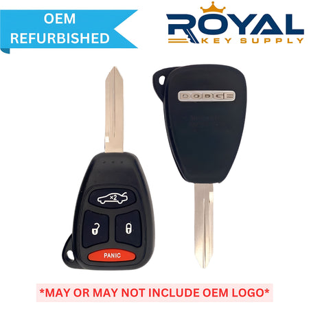 Dodge Refurbished 2006-2007 Durango, Charger Remote Head Key 4B Trunk FCCID:  KOBDT04A PN# 05183349AA - Royal Key Supply