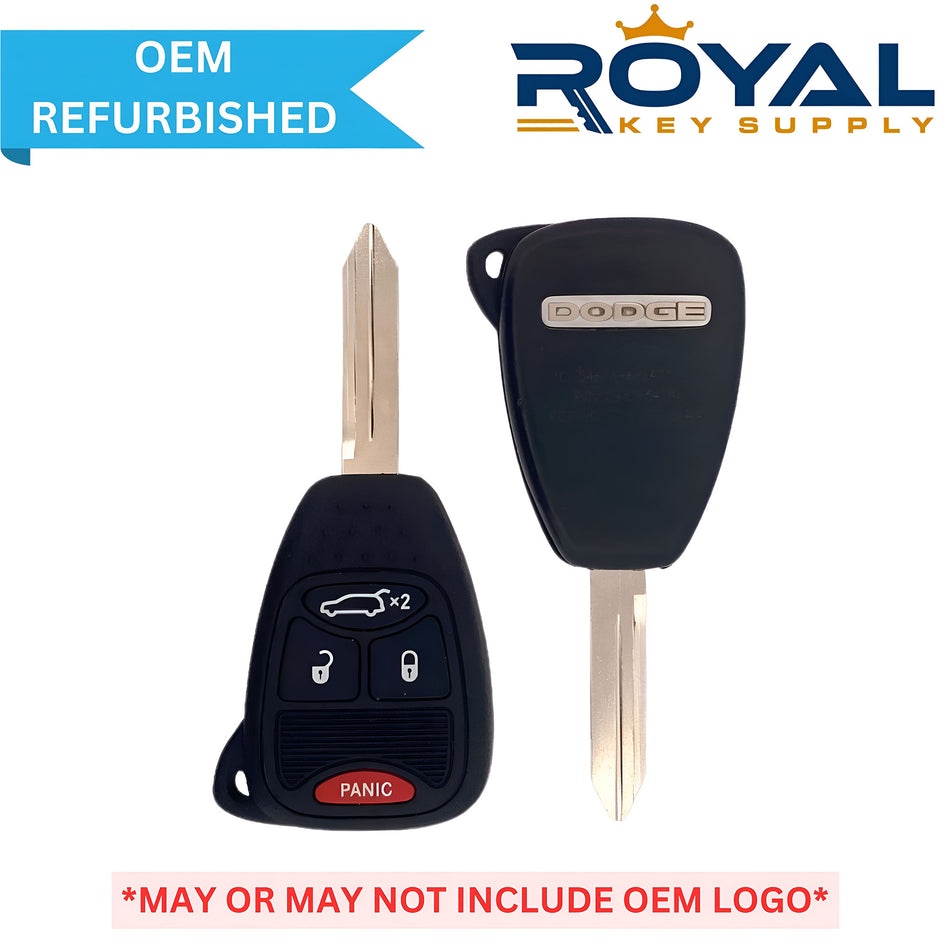 Dodge Refurbished 2005-2013 Avenger Remote Head Key 4B Trunk FCCID: OHT692713AA PN# 05191964AA - Royal Key Supply