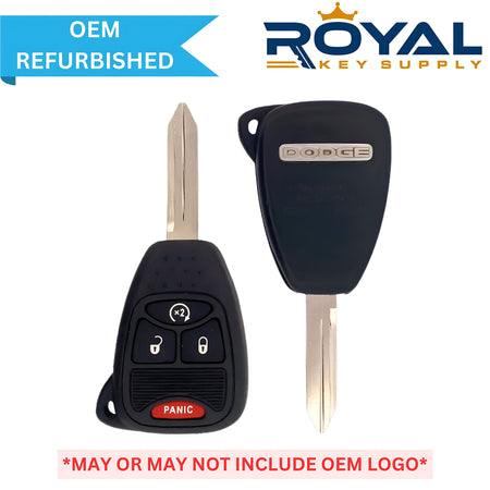 Dodge Refurbished 2007-2011 Durango Remote Head Key 4B Remote Start FCCID: KOBDT04A PN# 68026372AB - Royal Key Supply