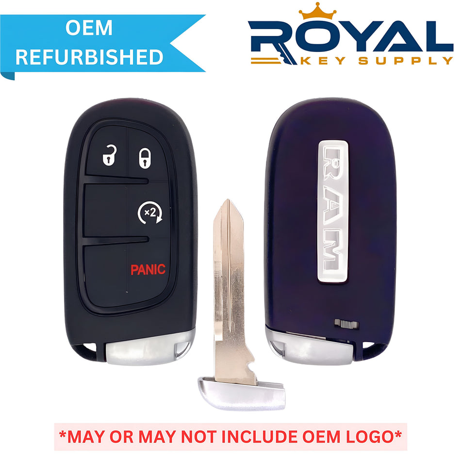 RAM Refurbished 2013-2018 1500-5500 Smart Key 4B Remote Start FCCID: GQ4-54T PN# 56046956AA - Royal Key Supply