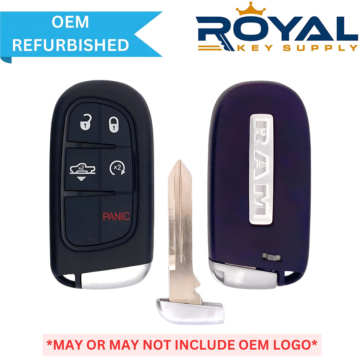 RAM Refurbished 2013-2018 1500-3500 Smart Key 5B Air Suspension/Remote Start FCCID: GQ4-54T PN# 68159657 - Royal Key Supply