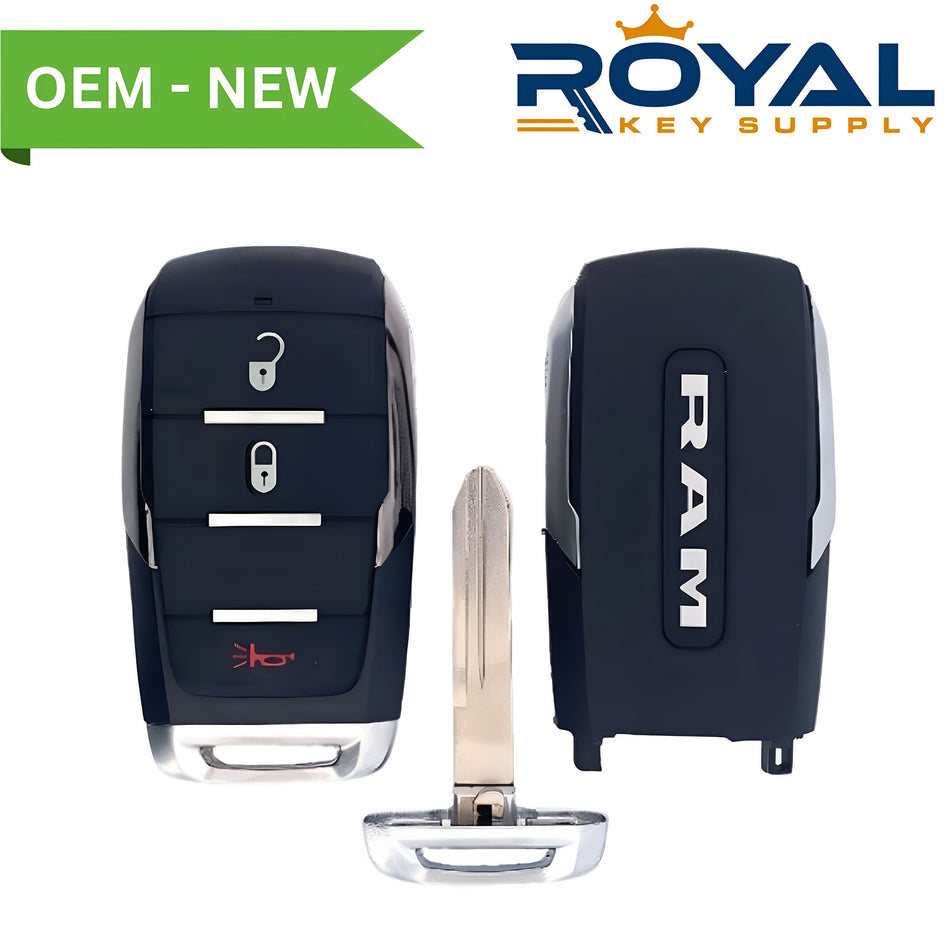 RAM New OEM 2019-2023 1500 Smart Key 3B FCCID: OHT-4882056 PN# 68291687AD - Royal Key Supply