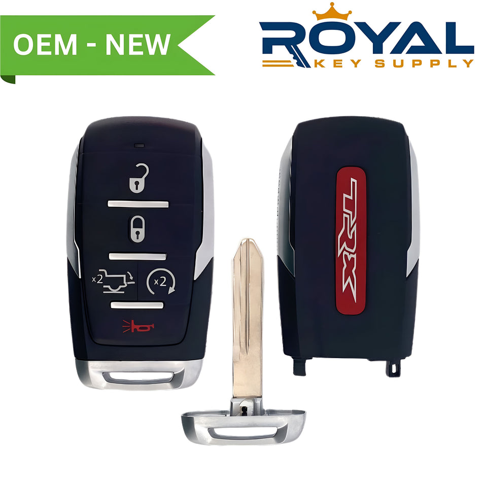 RAM New OEM 2021-2023 1500 TRX Smart Key 5B Tailgate/Remote Start FCCID: OHT-4882056 PN# 68462107AA - Royal Key Supply