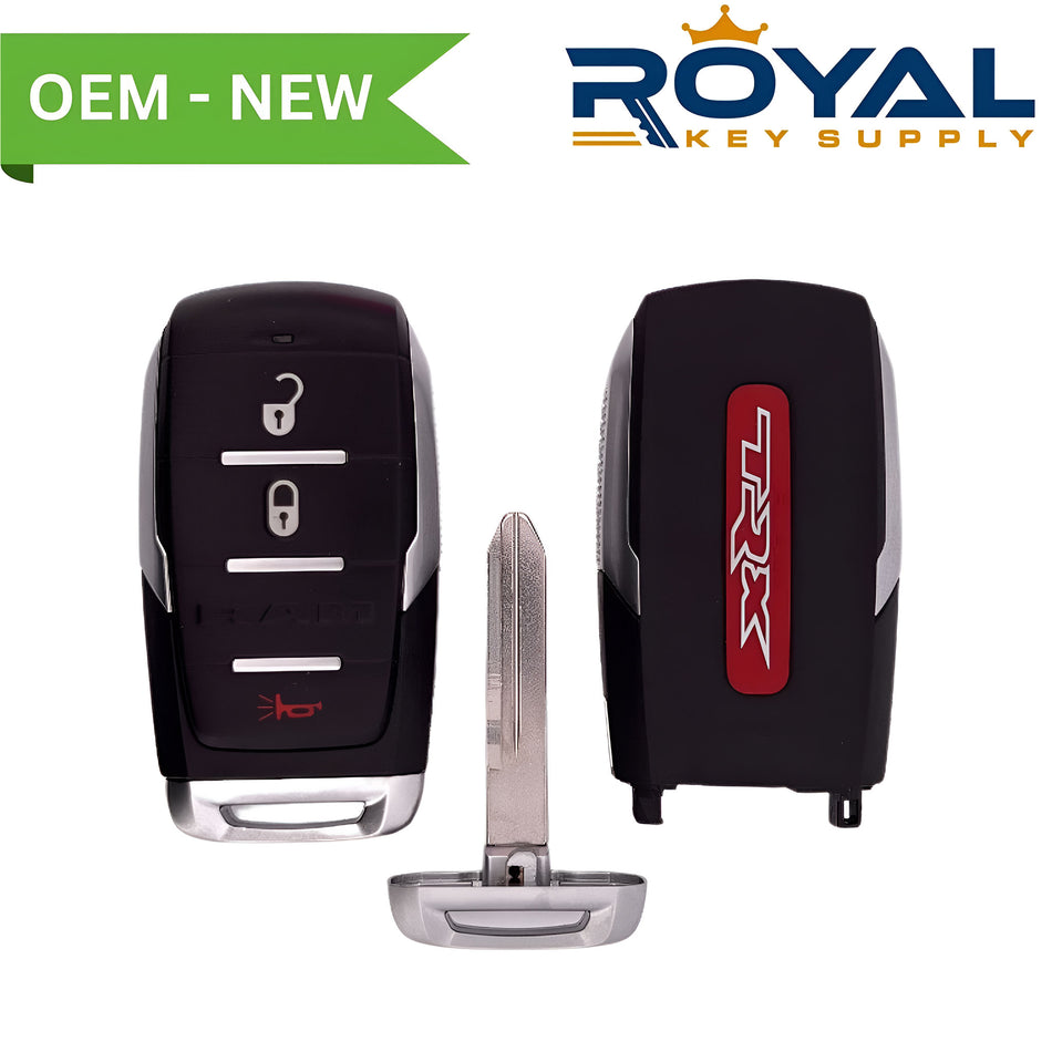 Dodge RAM New OEM 2021 1500 TRX Smart Key 3B FCCID: OHT-4882056 PN# 68462103AA - Royal Key Supply