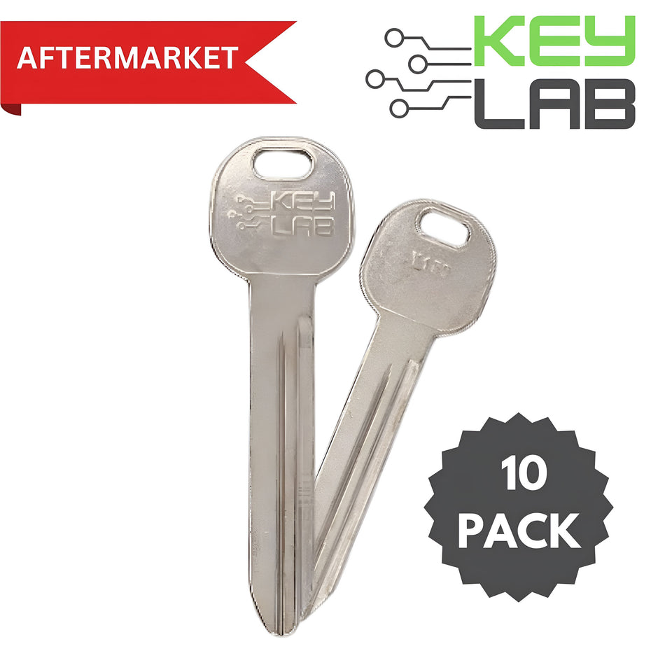 Dodge/Chrysler/Jeep Aftermarket 1994-2010 Durango, Cherokee, Town & Country Metal Key Y159 (Pack of 10) - Royal Key Supply