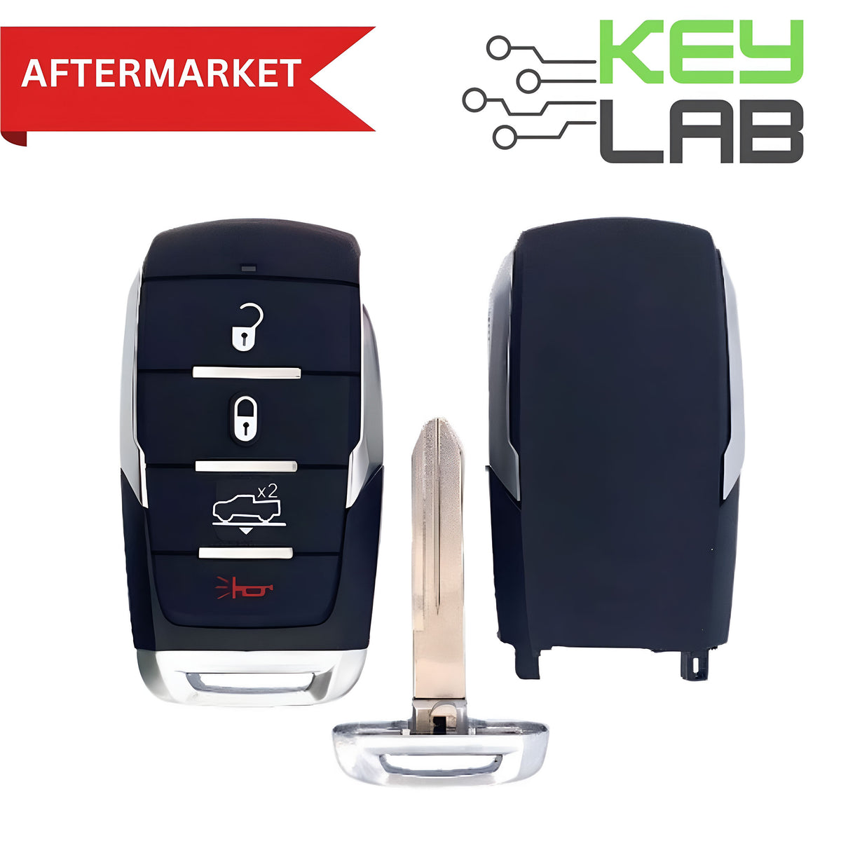 RAM Aftermarket 2019-2023 1500 Smart Key 4B Air Suspension FCCID: OHT-4882056 PN# 68291688AD - Royal Key Supply