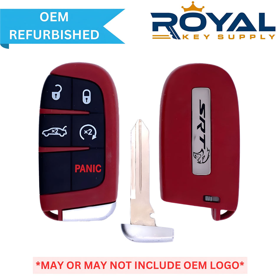 Dodge Refurbished 2019-2021 Charger, Challenger SRT Smart Key (Full Power) 5B Remote Start/Trunk FCCID: M3M-40821302 PN# 68394203AA - Royal Key Supply