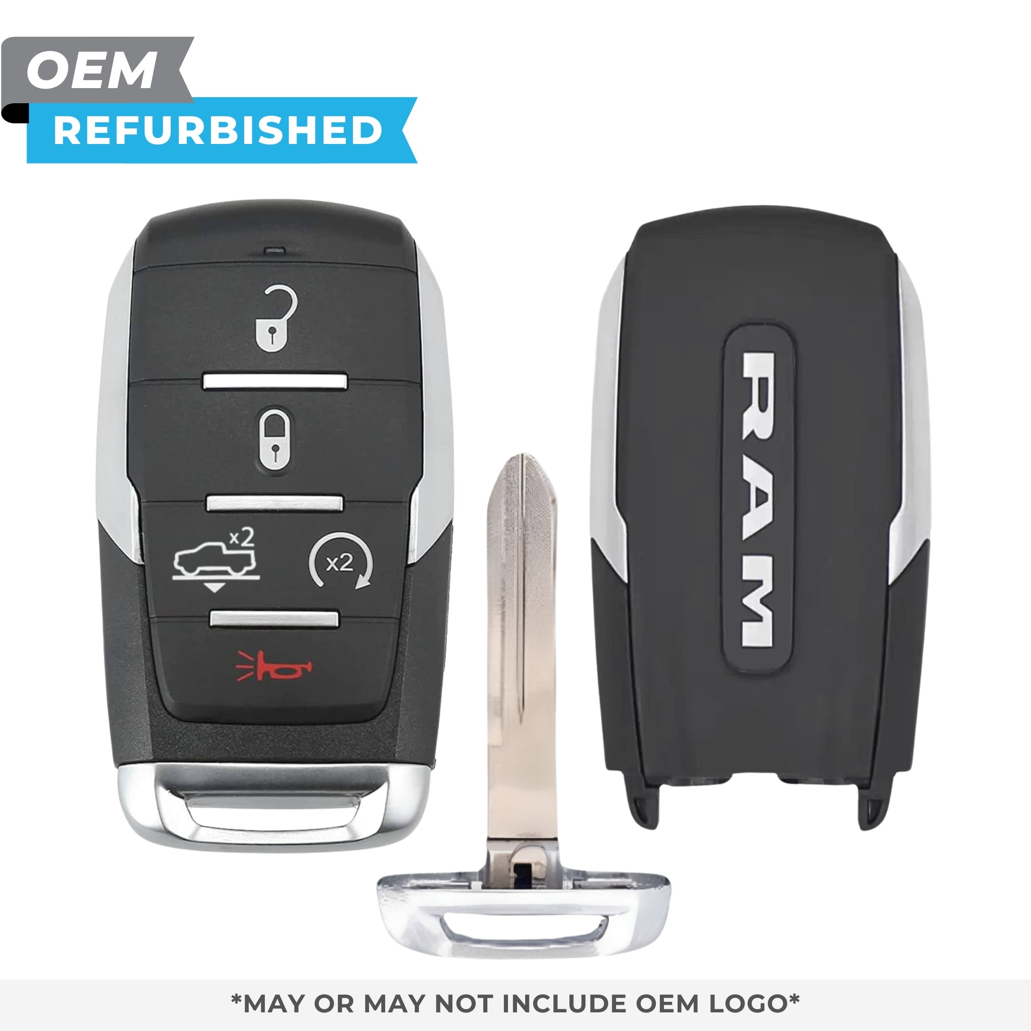 Dodge Refurbished OEM 2019-2024 Ram Smart Key 5B Air Suspension/Remote Start FCCID: OHT-4882056 PN# 68291690AD