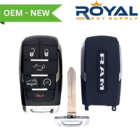 Dodge New OEM 2019-2021 Ram Smart Key 6B Air Suspension/Tailgate/Remote Start FCCID: OHT-4882056 PN# 68291692AD - Royal Key Supply