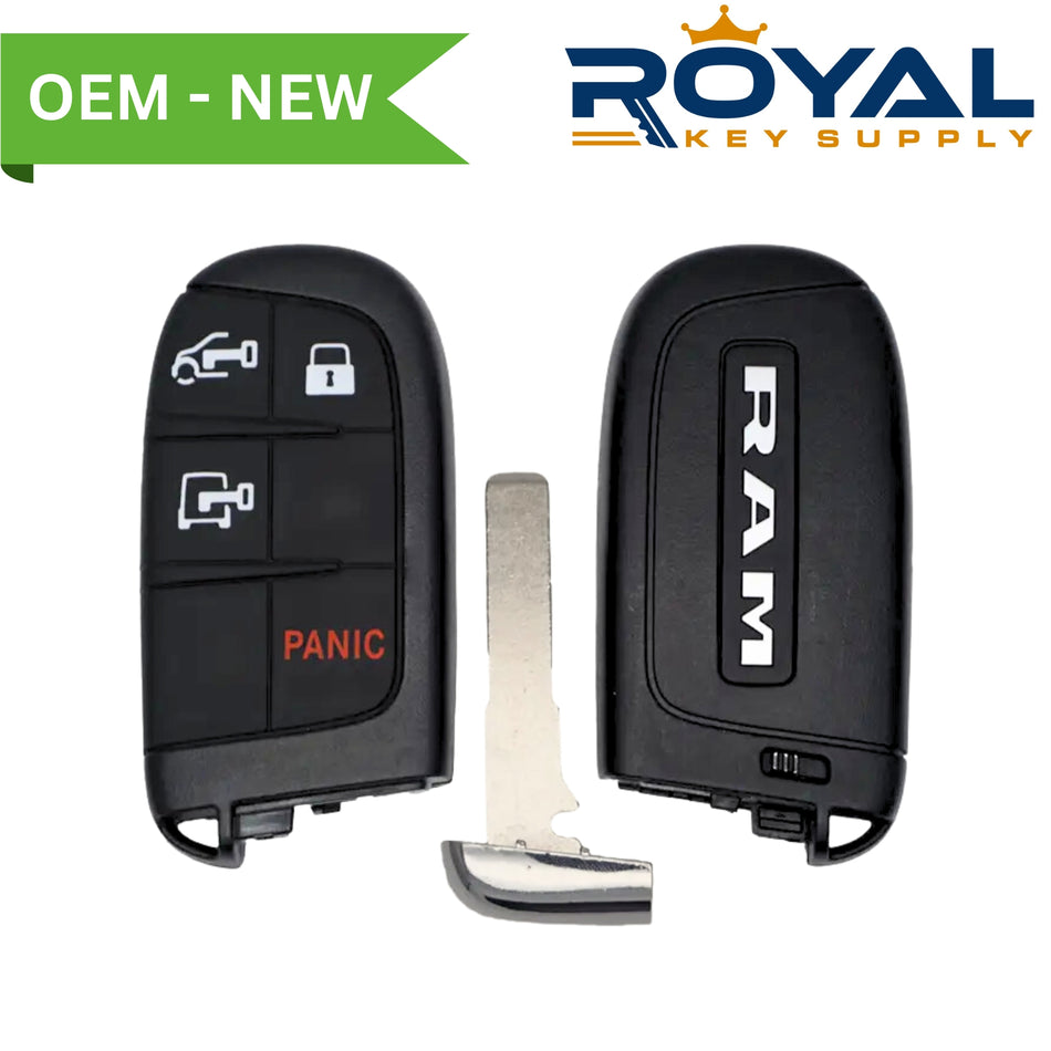 RAM New OEM 2022-2023 Promaster Smart Key 4B Rear Door Unlock FCCID: M3N-40821302 PT# 7FF24LXHAB