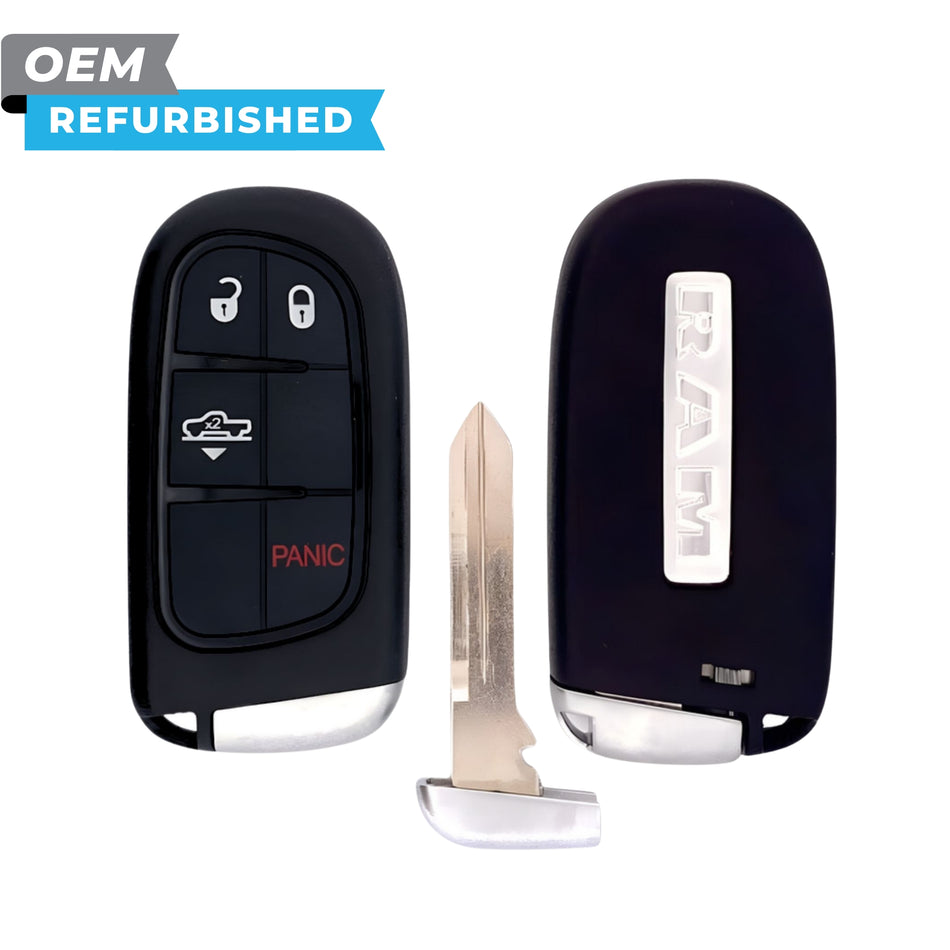 Dodge Refurbished OEM 2013-2018 RAM Smart Key 4B Air Suspension FCCID: GQ4-54T PN# 68159656AG