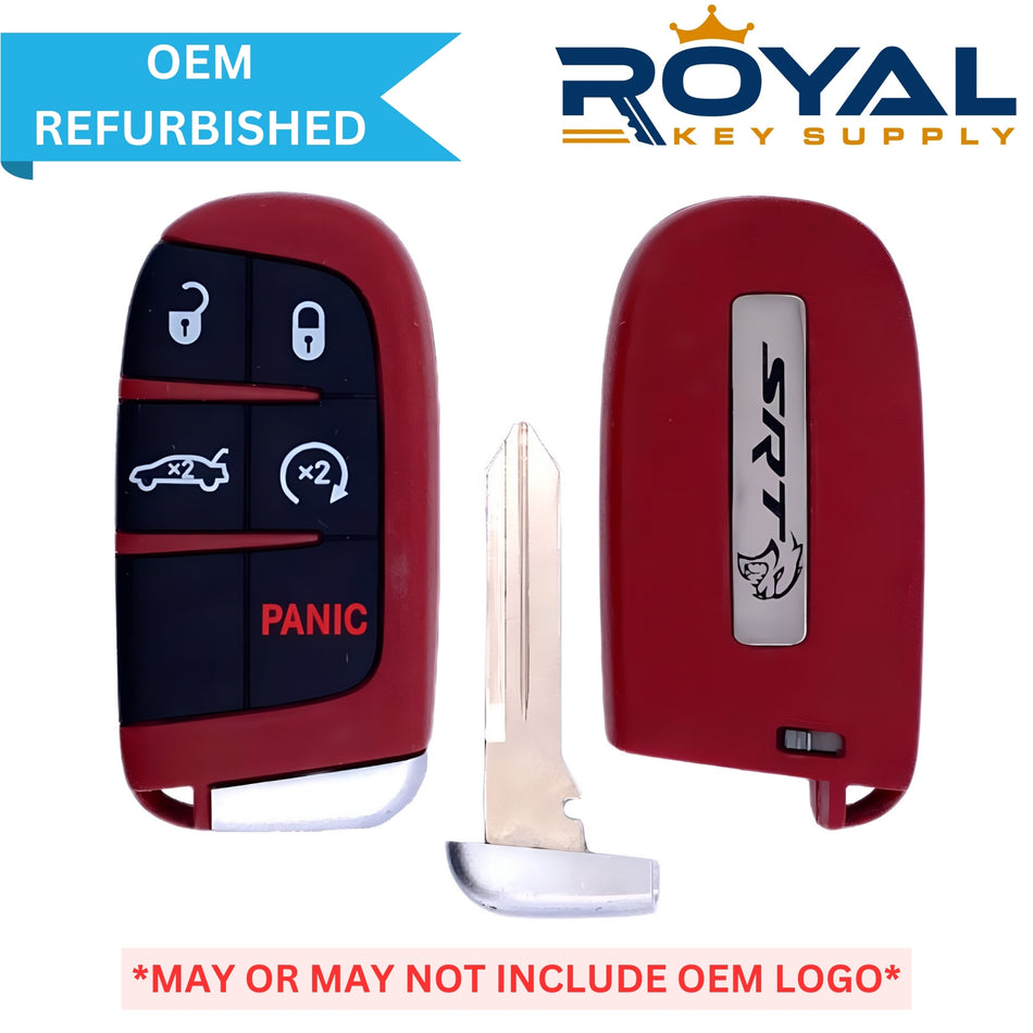 Dodge Refubished OEM 2015-2018 Charger, Challenger SRT Smart Key (Full Power) 5B Remote Start/Trunk FCCID: M3N-40821302 PN# 68234959AA - Royal Key Supply