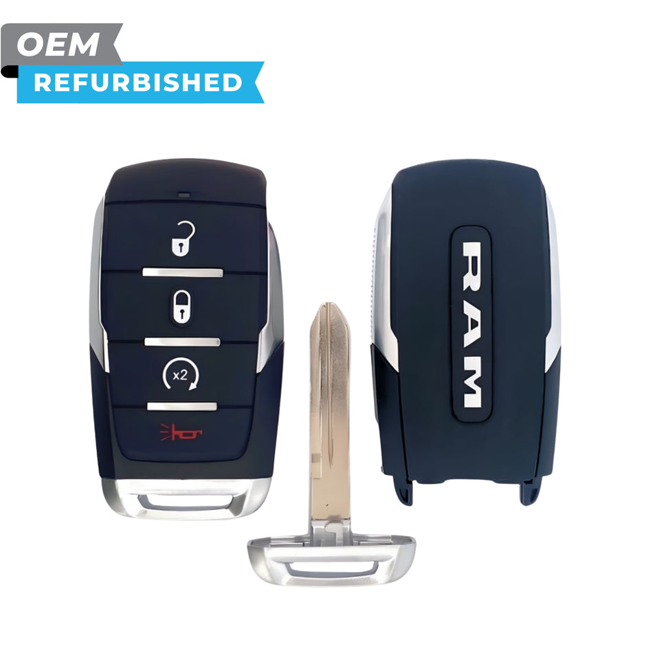 Dodge Refurbished 2025 RAM 1500 Smart Key 4B Remote Start FCCID: OHT-4882056 PN# 68523812AA