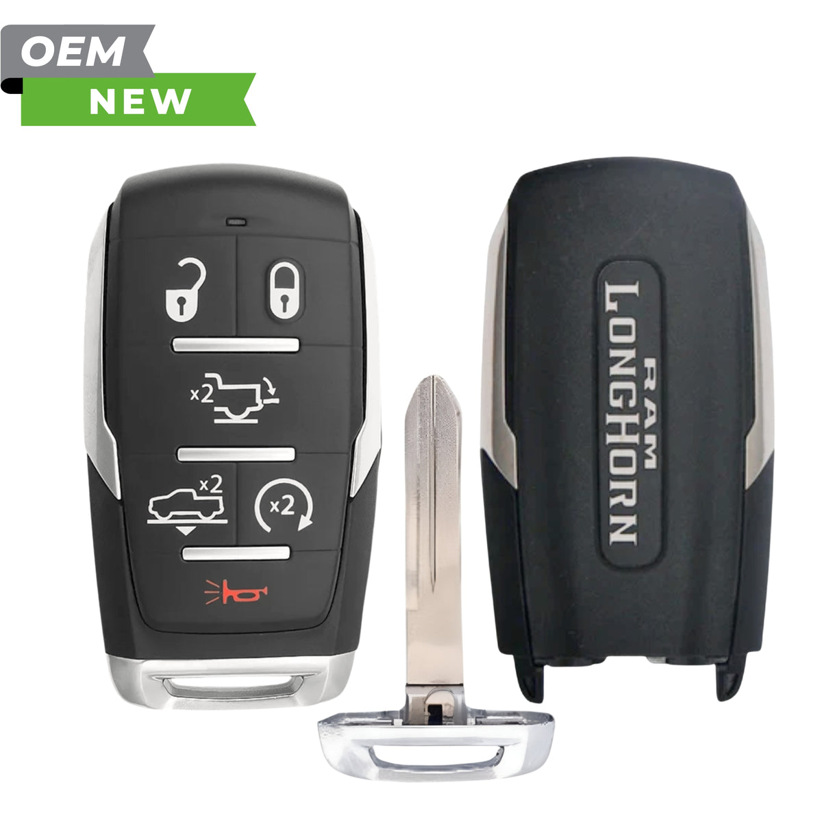 RAM New OEM 2025 1500 Longhorn Smart Key 6B FCCID: OHT4882056 PN# 68578786AA