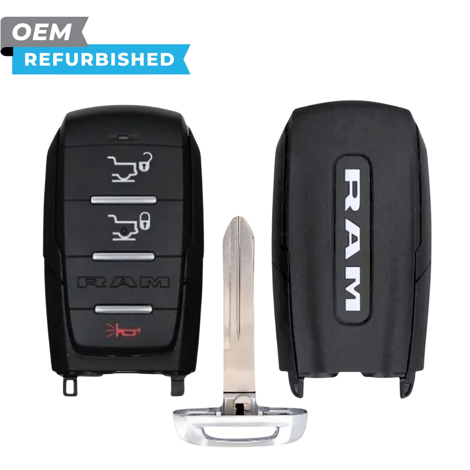 RAM Refurbished OEM 2025 Ram 2500 Smart Key 3B Tailgate FCCID: OHT-4882056 PN# 68710035AA