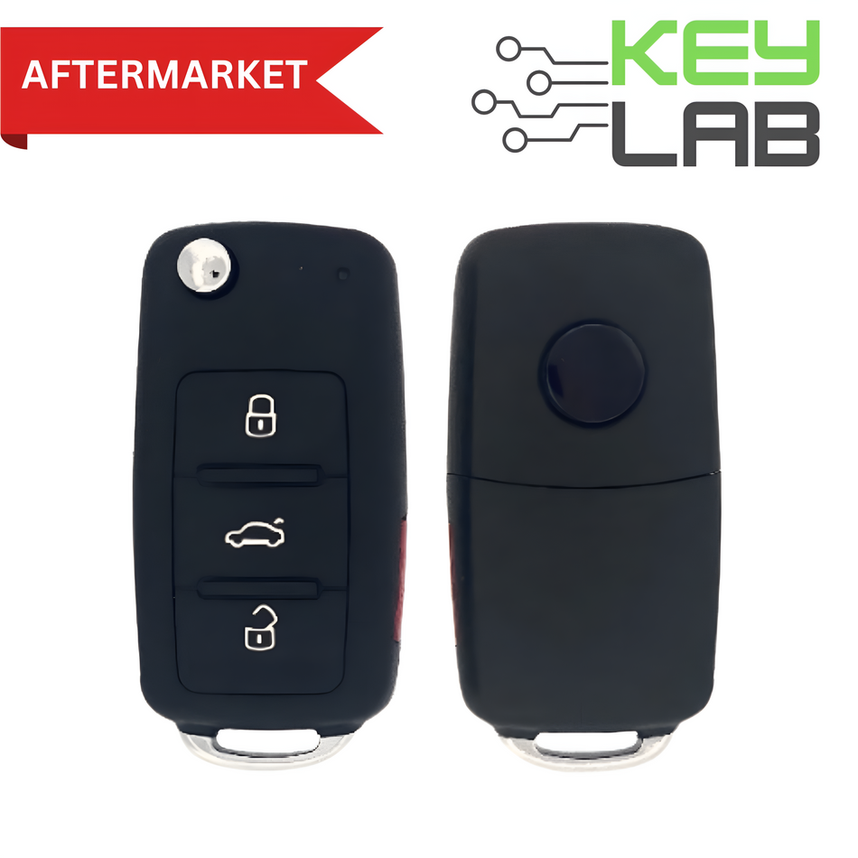 Volkswagen Aftermarket 2011-2016 Beetle 4B PEPS Remote Flip Key FCCID: NBG010206T PN# 5K0837202AK