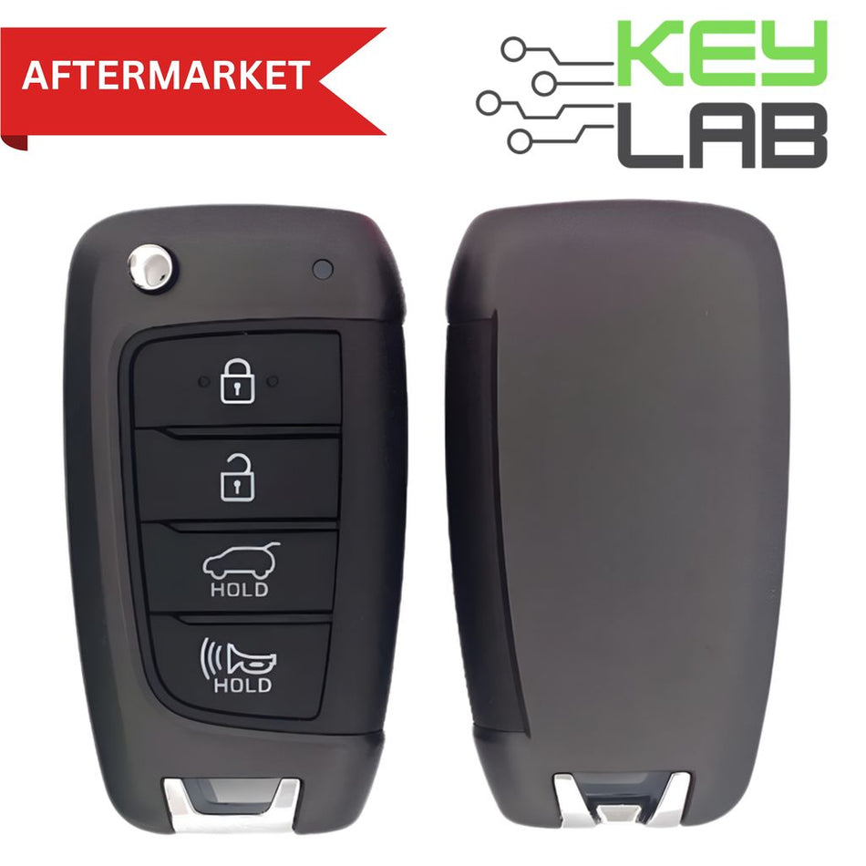 Hyundai Aftermarket 2018-2021 Santa Fe Remote Flip Key 4B Hatch FCCID: TQ8-RKE-4F39 PN# 95430-S2000