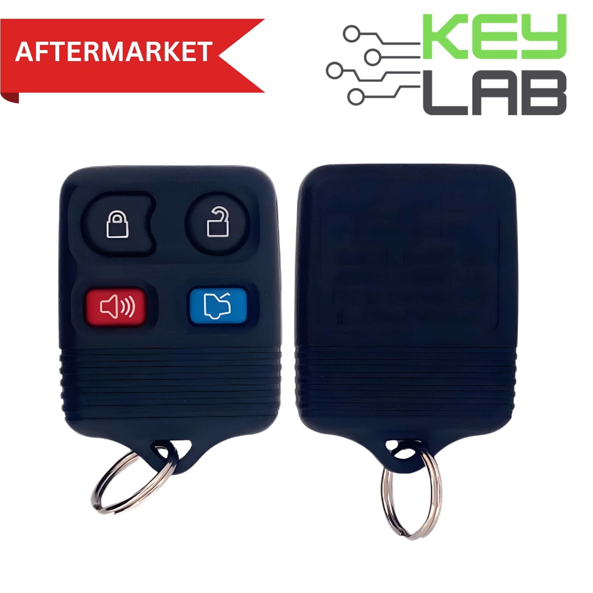 Ford Aftermarket 1998-2014 Explorer, Escape, Focus, Taurus, Mustang Keyless Entry Remote 4B Trunk FCCID: CWTWB1U331 PN# 2S4T-15K601-AB, 8S4T-15K601-AB, 8S4Z-15K601-AA