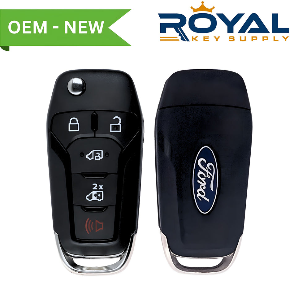 Ford New OEM 2020-2023 Transit Remote Flip Key 5B Side Doors FCCID: N5F-A08TAA PN# 5938562, 164-R8255 - Royal Key Supply