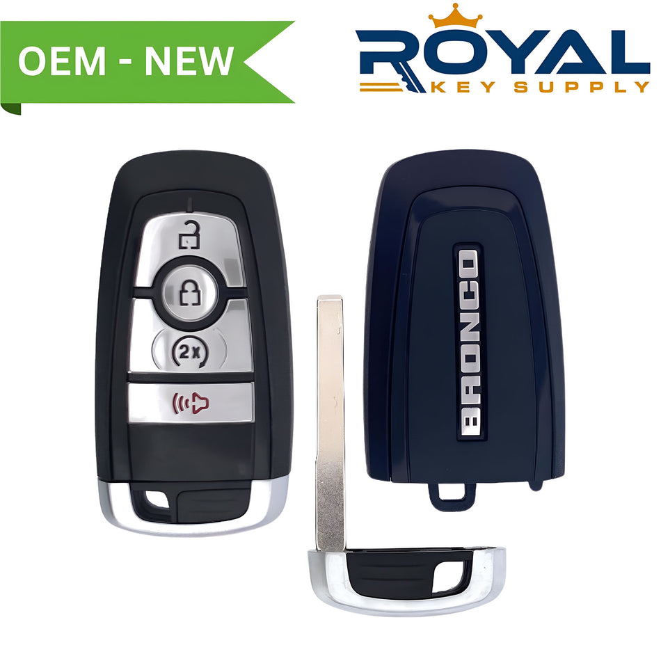 Ford New OEM 2021-2023 Bronco Smart Key 4B Remote Start FCCID: M3N-A2C931426 PN# 164-R8340 - Royal Key Supply