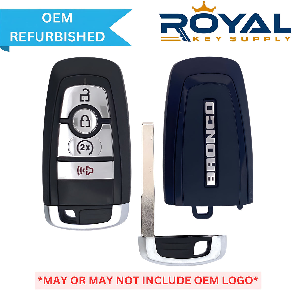 Ford Refurbished 2021-2023 Bronco Smart Key 4B Remote Start FCCID: M3N-A2C931426 PN# 164-R8340 - Royal Key Supply