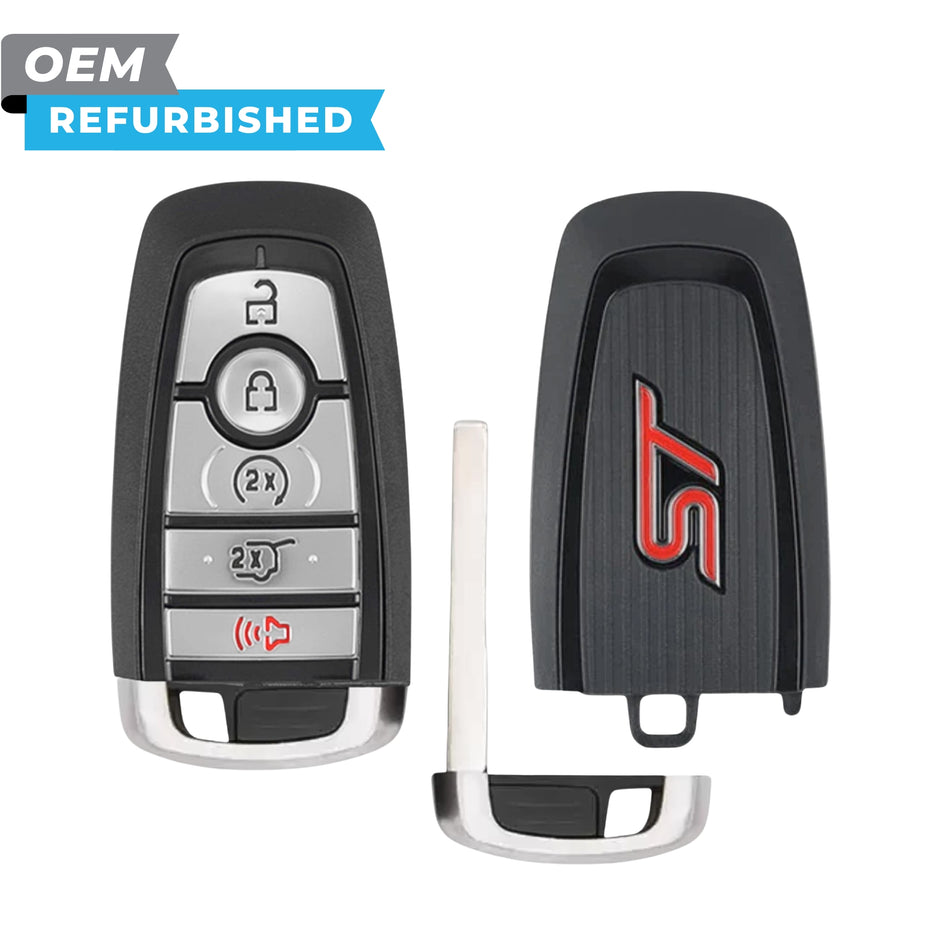 Llave inteligente Ford original reacondicionada 2022-2023 Edge ST 5 botones con apertura de cajuela/encendido remoto FCCID: M3N-A3C054339 N.º de pieza: 5943671 164-R8322