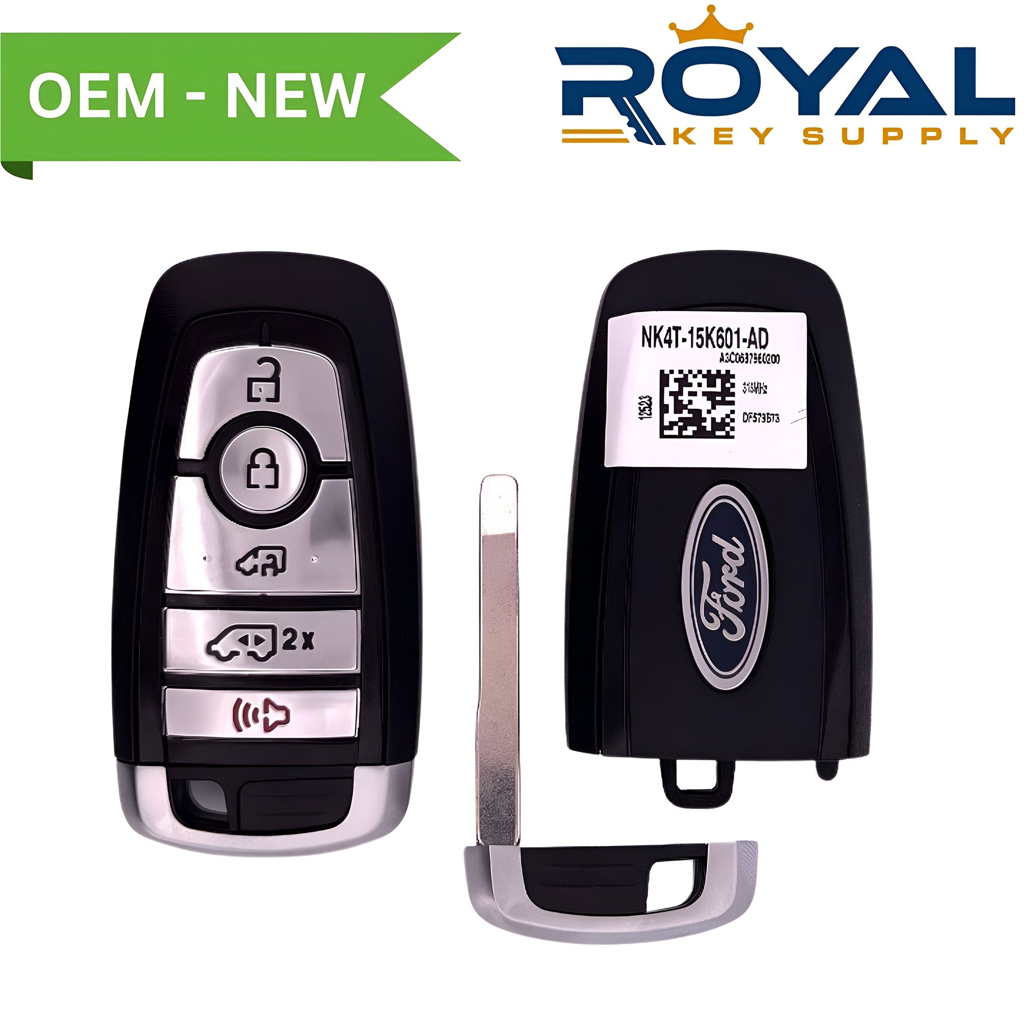 Ford New OEM 2020-2022 Transit Smart Key 5B Side Doors FCCID: M3N-A3C054338 PN# 164-R8326 - Royal Key Supply