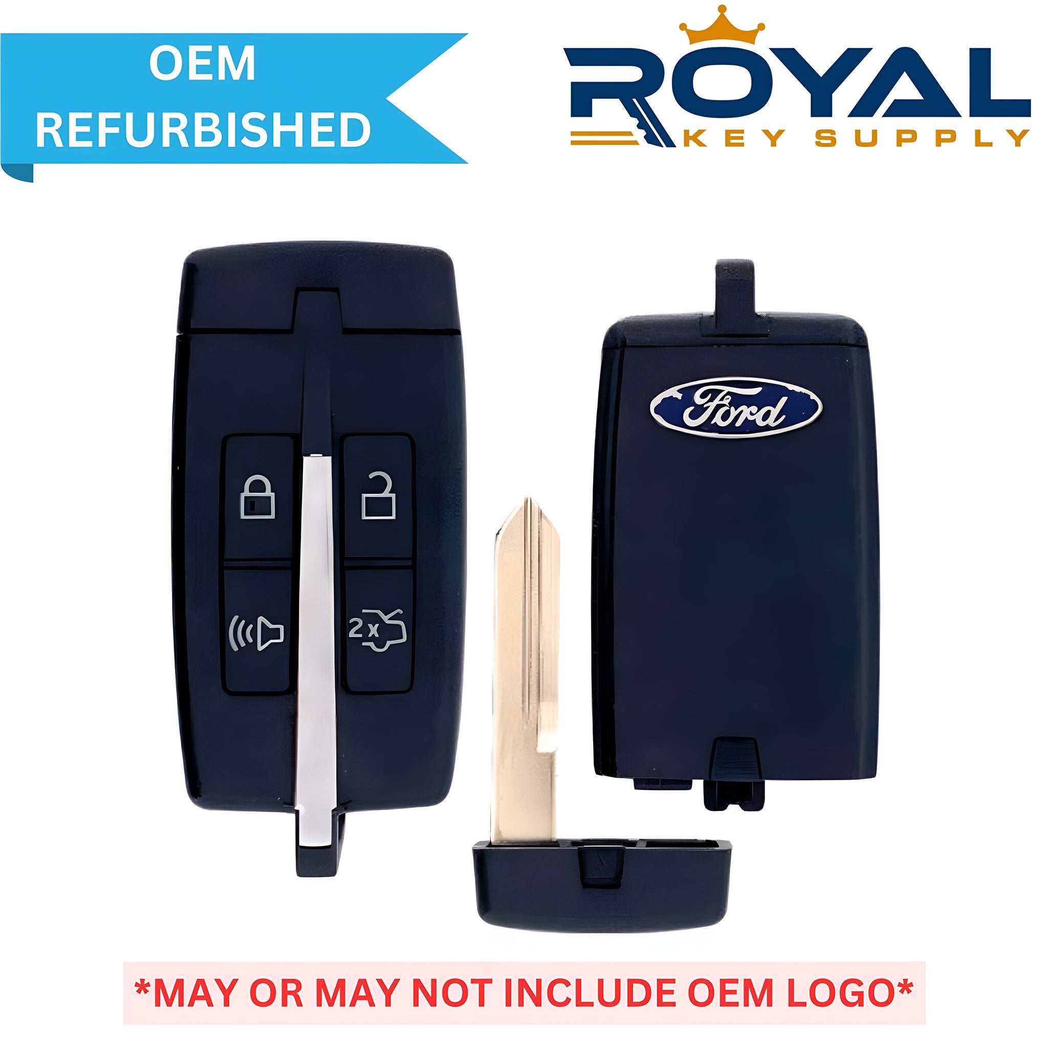Ford Refurbished 2009-2012 Taurus Smart Key 4B Trunk FCCID: M3N5WY8406 PN# 5914118, 164-R7034 - Royal Key Supply