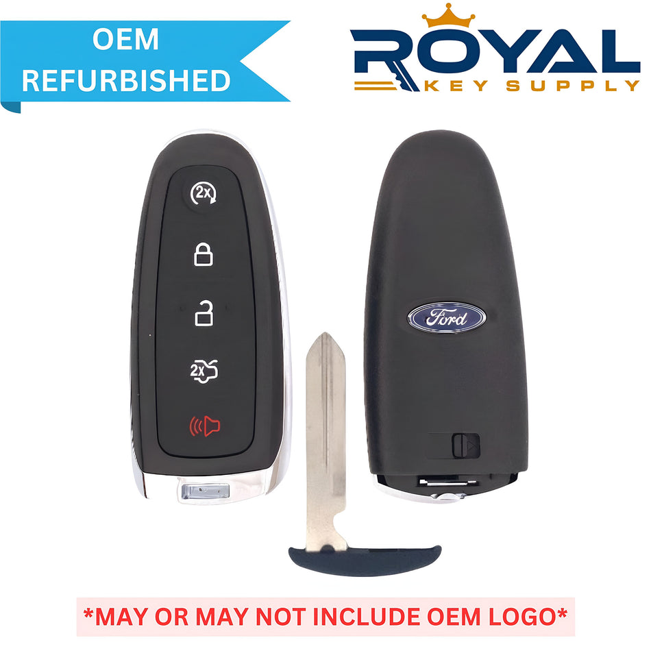 Ford Refurbished 2011-2020 Edge, Expedition, Explorer, Flex, Focus Smart Key 5B Trunk/Remote Start FCCID: M3N5WY8609 PN# 5921286, BT4T-15K601-HC, 164-R8092 - Royal Key Supply