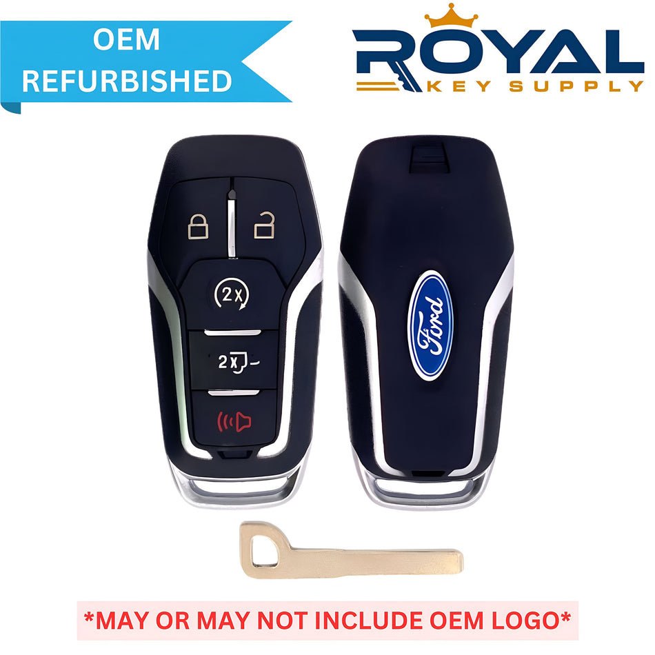Ford Refurbished 2015-2017 F-150 Smart Key 5B Remote Start/Tailgate FCCID: M3N-A2C31243300 PN# 164-R8117,5926054 - Royal Key Supply