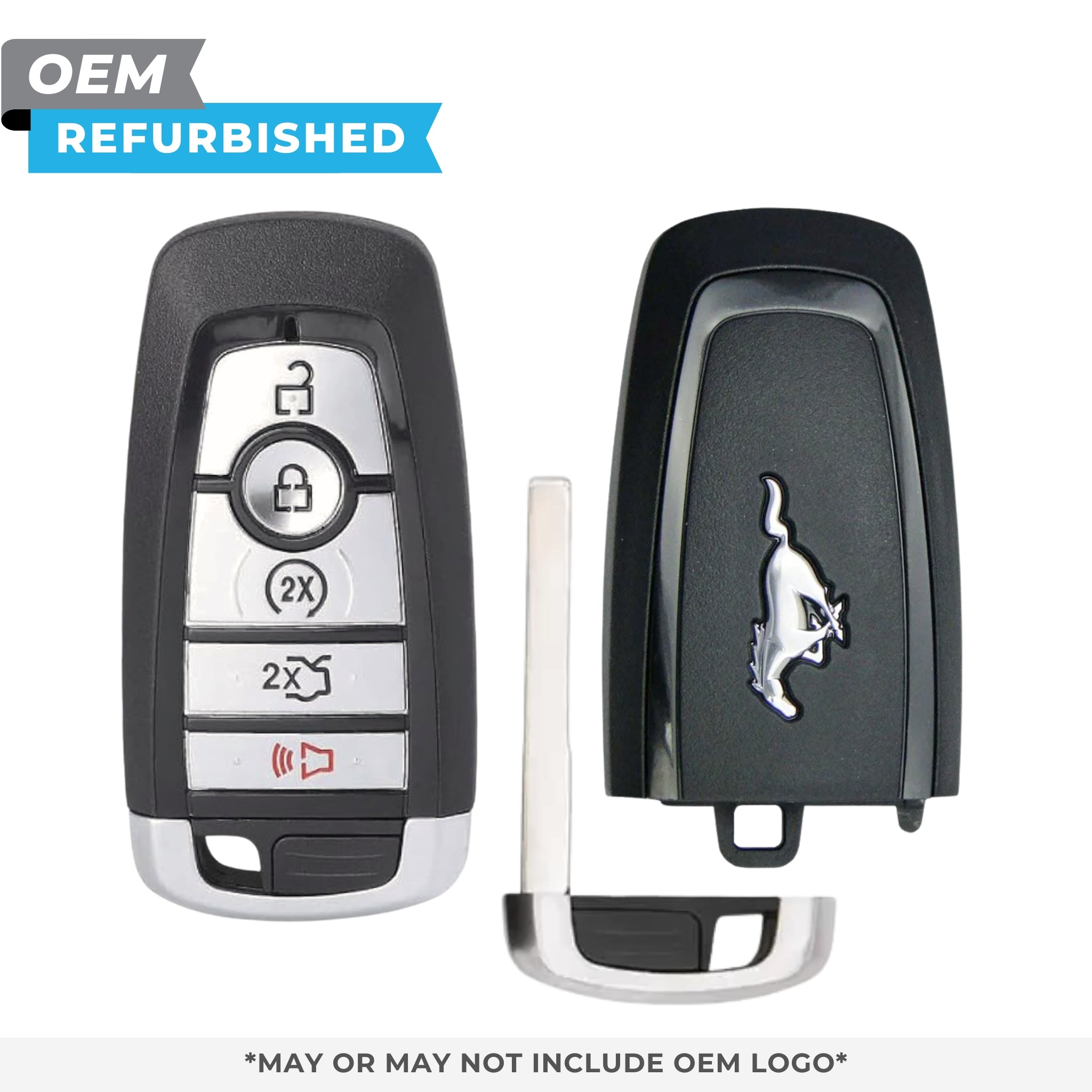 Ford Refurbished (Mustang Logo) 2017-2023 Smart Key 5B – Royal Key Supply