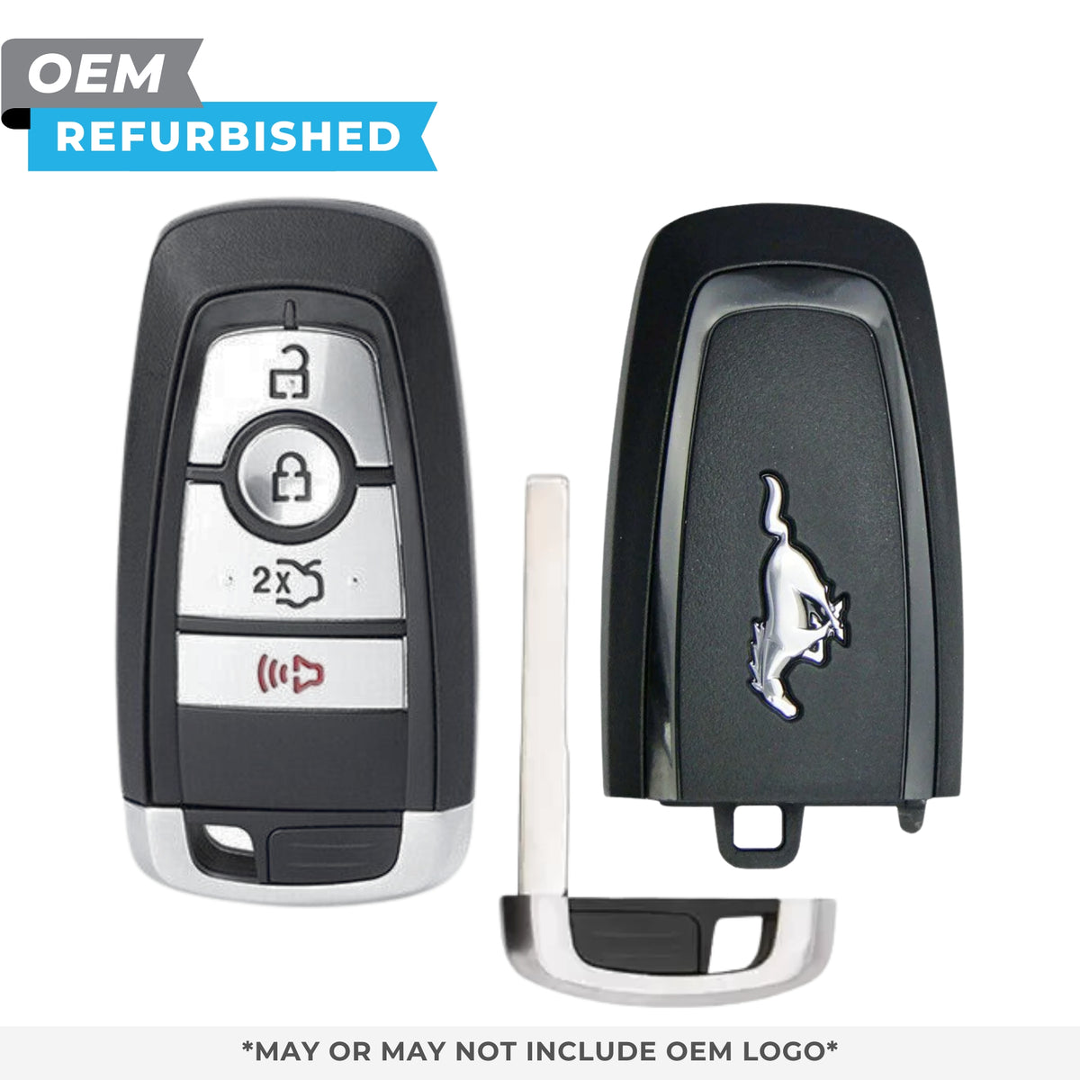 Ford Refurbished (Mustang Logo) 2018-2022 Mustang Smart Key 4B Trunk FCCID: M3N-A2C931423 PN# 164-R8159, 5929510