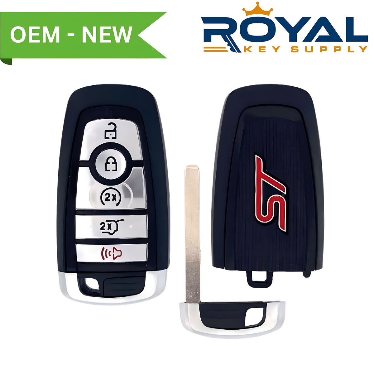 Ford New OEM 2017-2022 Edge, Explorer ST Smart Key 5B Hatch/Remote Start FCCID: M3N-A2C931426 PN# KT4T-15K601-CE - Royal Key Supply