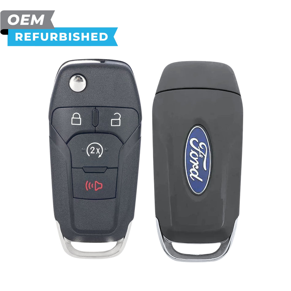 Ford Refurbished OEM 2023-2024 F-Series Remote Flip Key 4 Button Starter FCCID: N5F-A08TBLP PN# 164-R8337