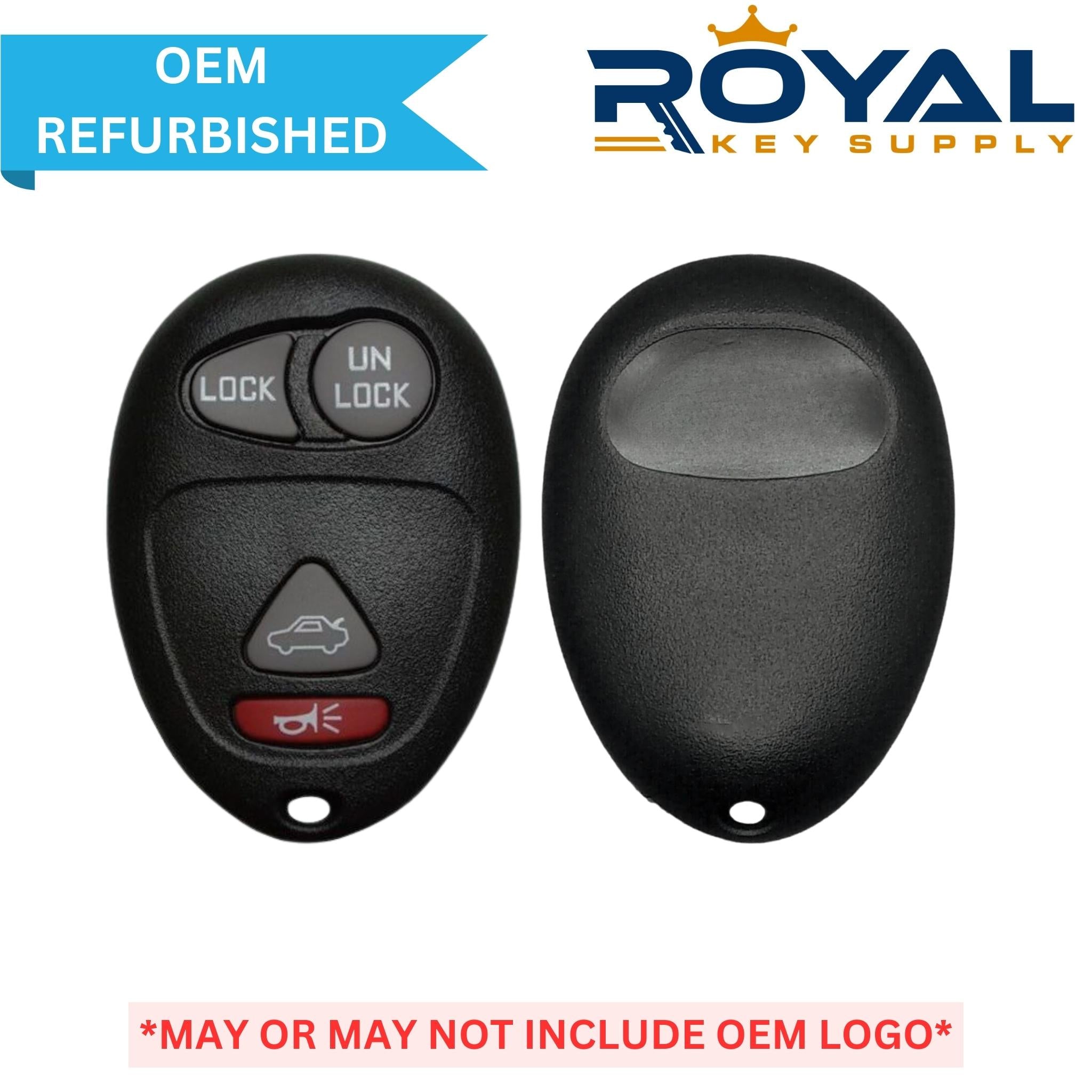 GM Refurbished 2001-2007 Regal, Grand Prix Keyless Entry Remote 4B Trunk FCCID: L2C0007T PN#  10335588