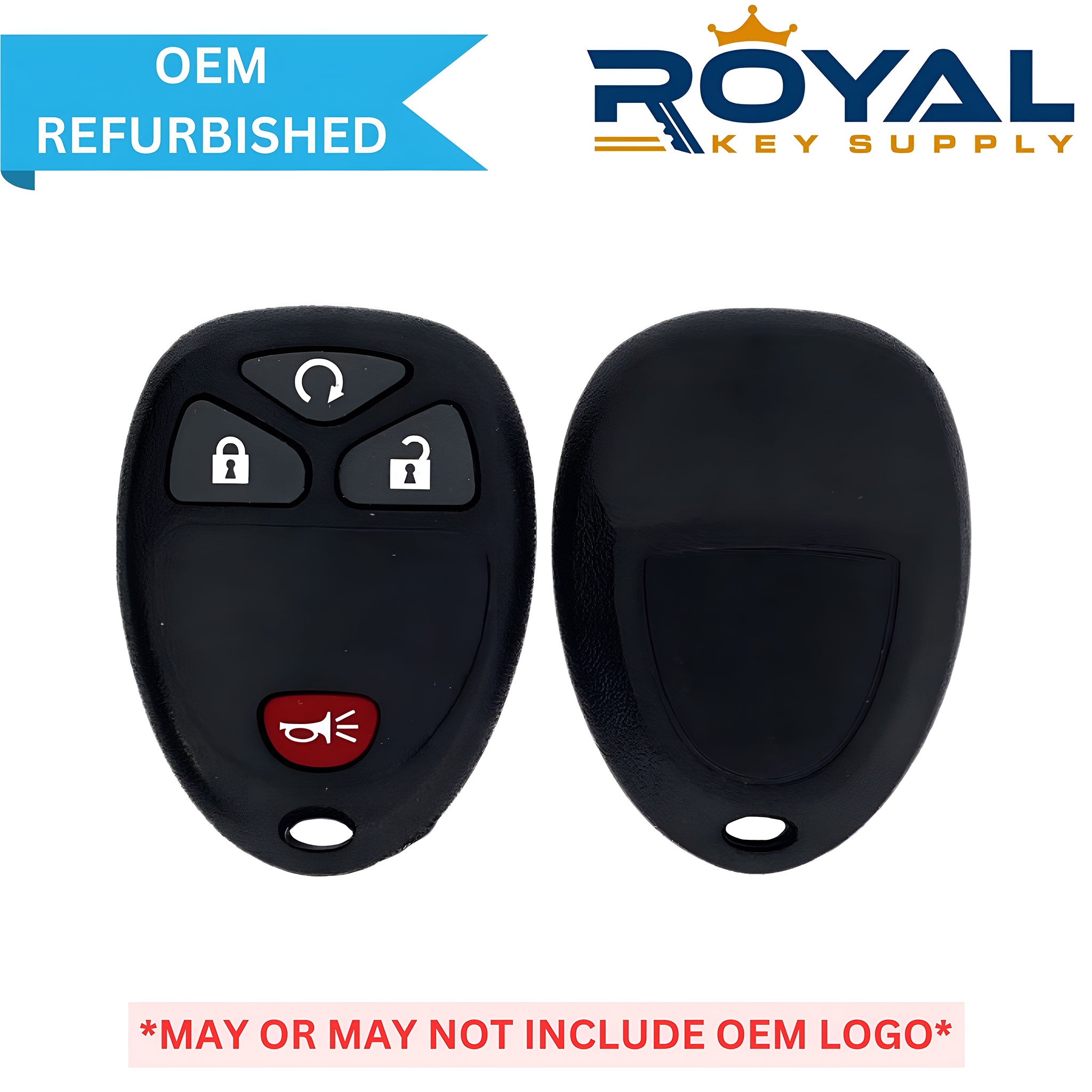 GM Refurbished 2006-2011 HHR Keyless Entry Remote 4B Remote Start FCCID: KOBGT04A PN# 15114374 - Royal Key Supply