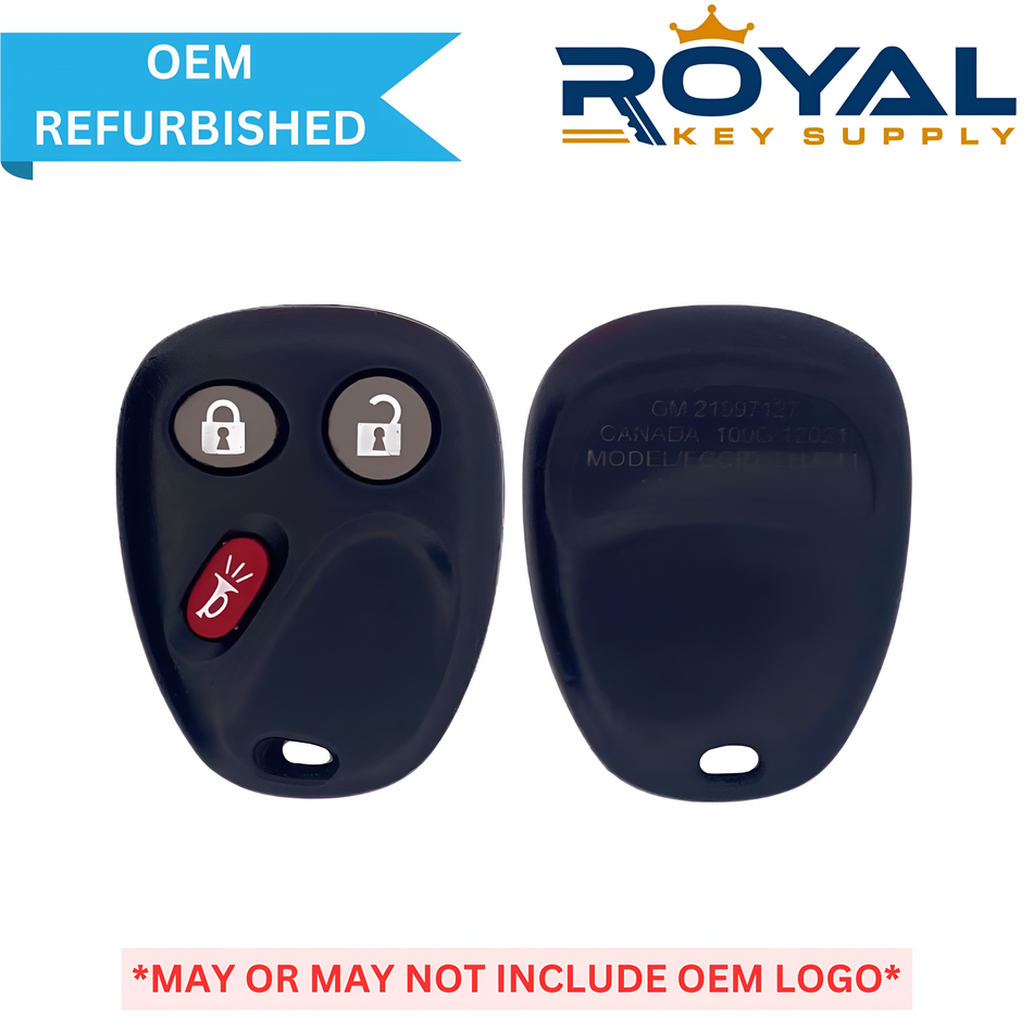GM Refurbished 2002-2009 Trailblazer Keyless Entry Remote 3B FCCID: MYT3X6898B PN# 15008008 - Royal Key Supply