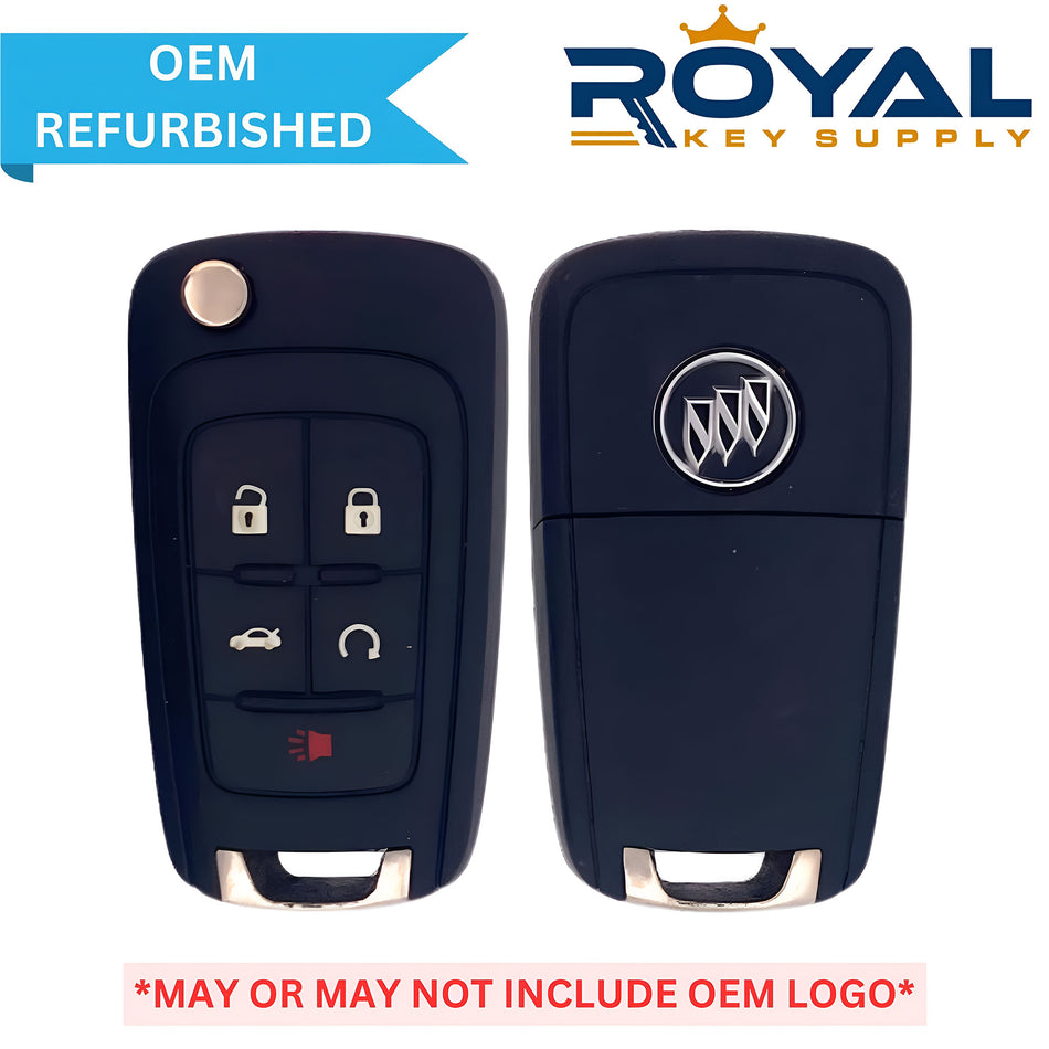 GM Refurbished 2010-2022 Allure Remote Flip Key 5B Remote Start/Trunk FCCID: OHT01060512 PN# 13500226 - Royal Key Supply