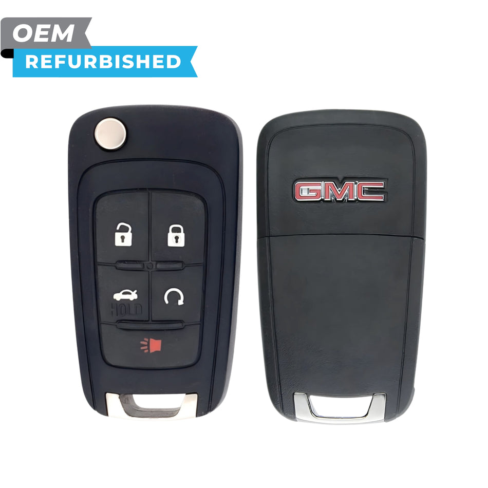 GMC Refurbished OEM 2010-2022 Terrain Remote Flip Key 5 Button FCCID: OHT01060512 PN# 13501514