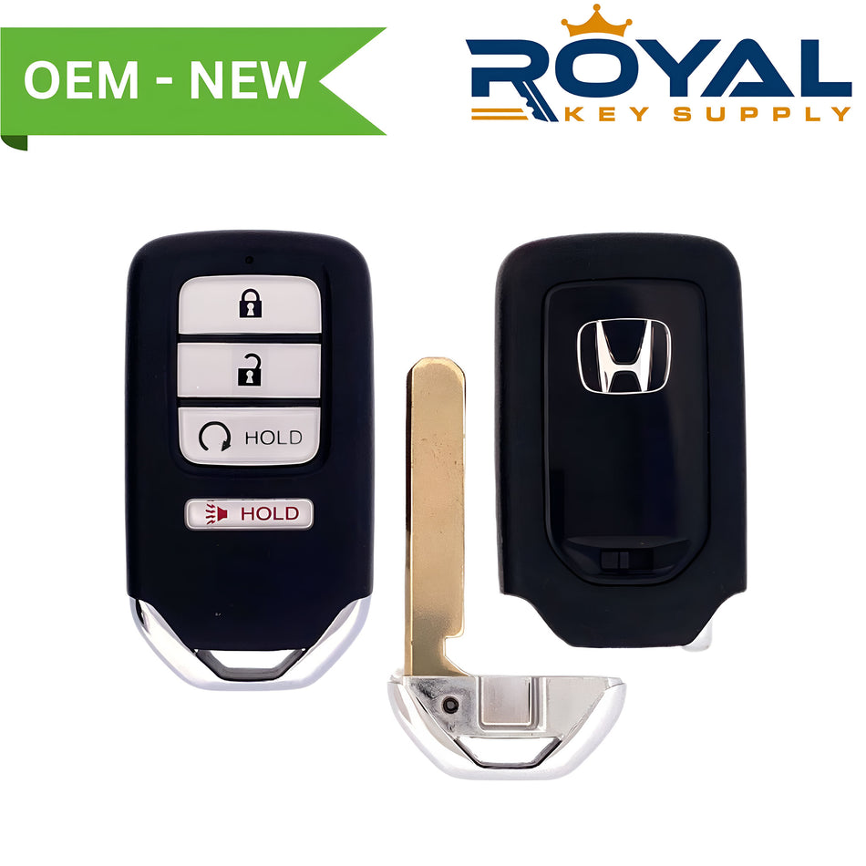 Honda New OEM 2020-2022 Ridgeline Smart Key (No Memory) 4B Remote Start FCCID: KR5T41 PN# 72147-T6Z-A51 - Royal Key Supply