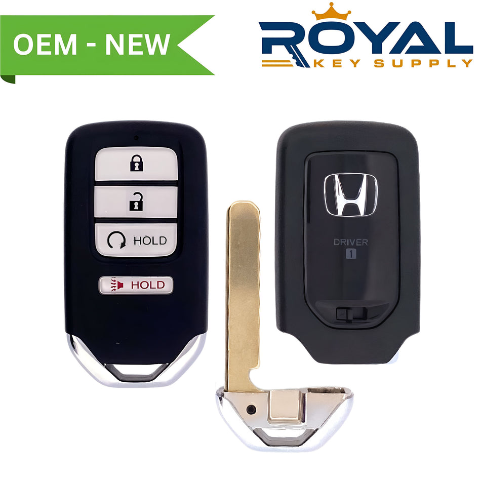 Honda New OEM 2020-2022 Ridgeline Smart Key (Memory 1) 4B Remote Start FCCID: KR5T41 PN# 72147-T6Z-A61 - Royal Key Supply