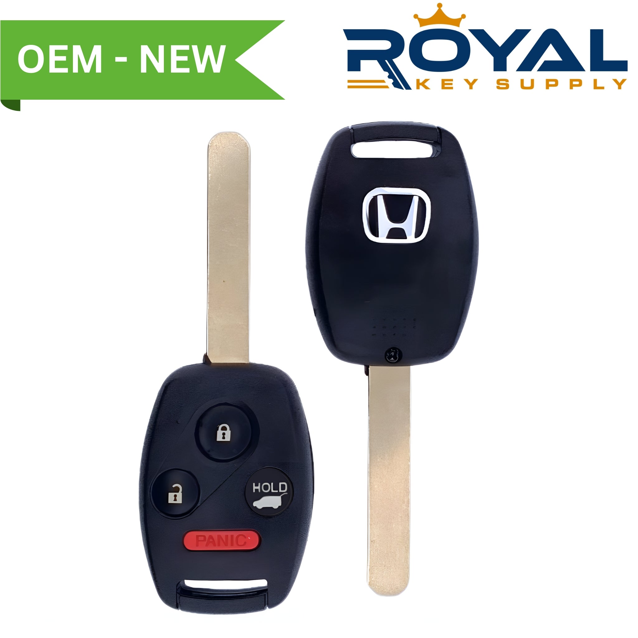 Honda New OEM 2012-2015 Pilot Remote Head Key 4B Hatch Glass(HOLD) FCCID: KR55WK49308 PN# 35118-SZA-A51 - Royal Key Supply