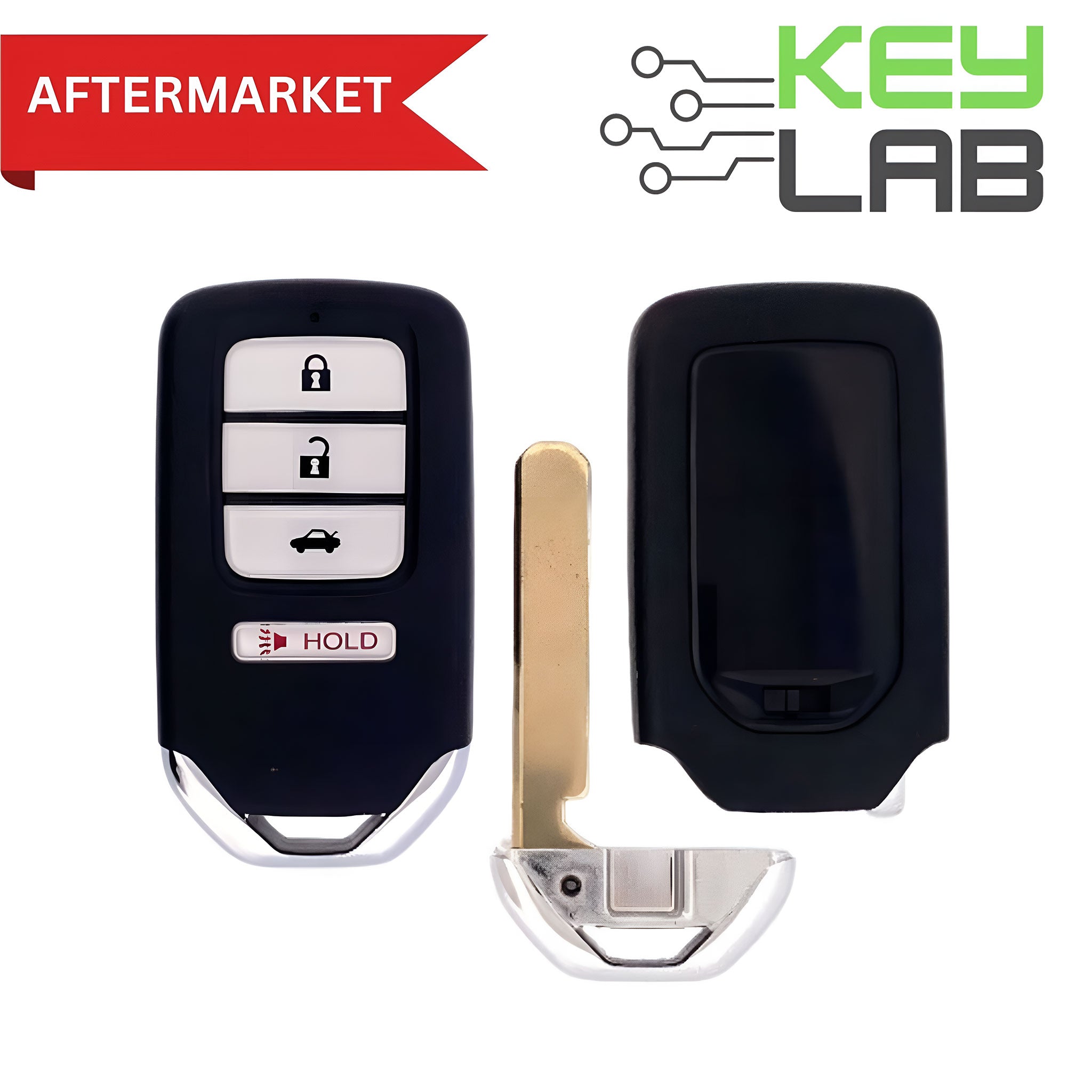 Honda Aftermarket 2013-2015 Accord, Civic Smart Key 4B Trunk FCCID: ACJ932HK1210A PN# 72147-T2A-A11, 72147-T2A-A01 - Royal Key Supply