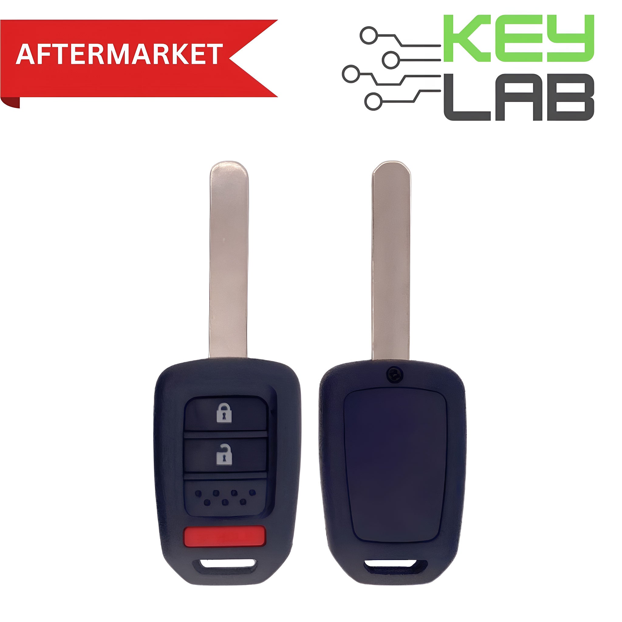 Honda Aftermarket 2015-2020 Fit Remote Head Key 3B FCCID: MLBHLIK6-1T PN# 35118-TY4-A00 - Royal Key Supply