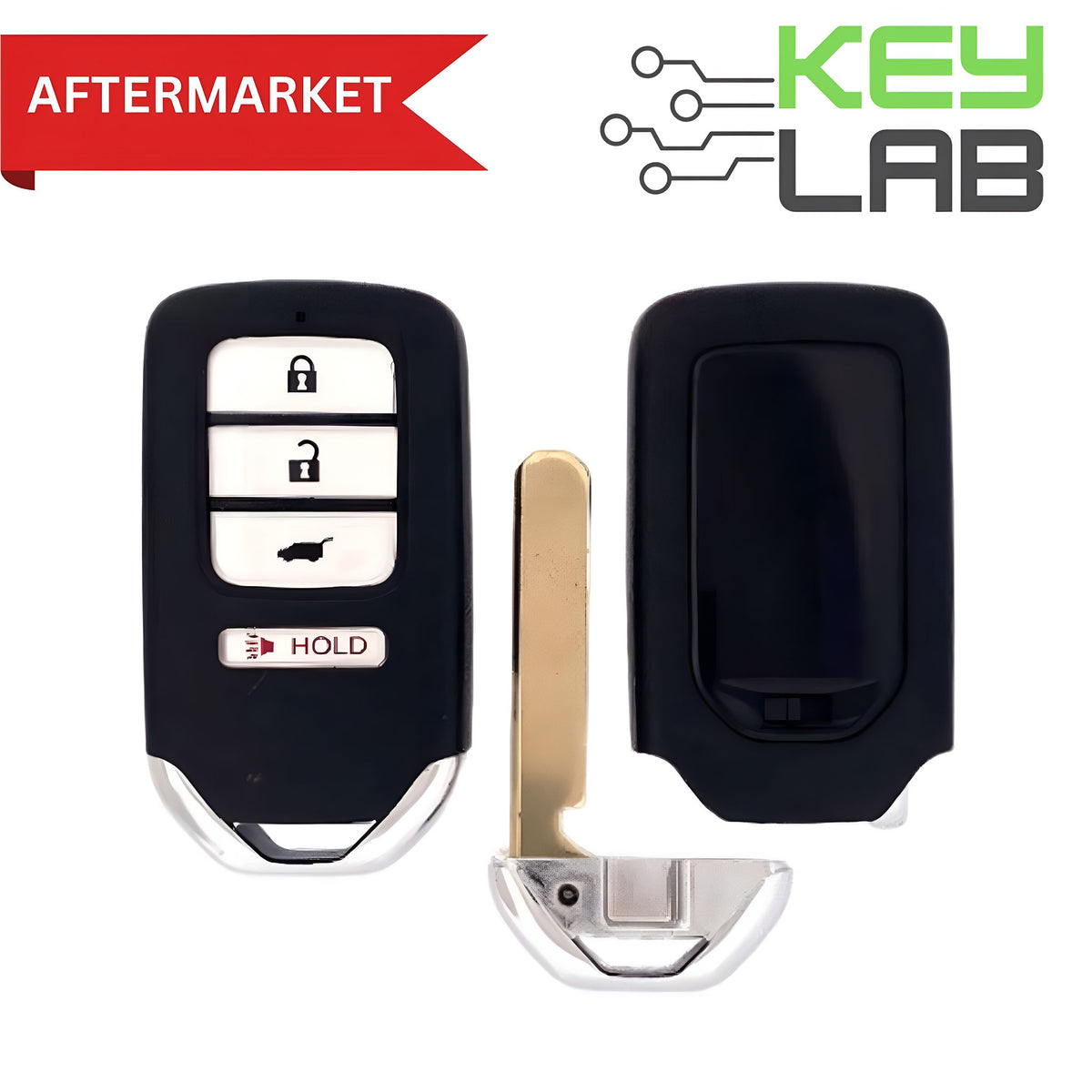 Honda Aftermarket 2016-2022 Fit, HR-V Smart Key 4B Hatch FCCID: KR5V1X PN# 72147-T7S-A01 - Royal Key Supply