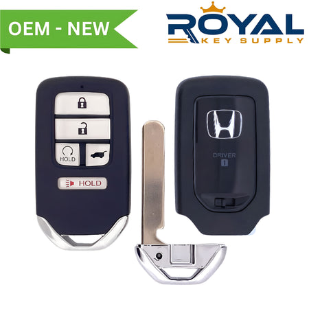 Honda New OEM 2016-2022 CR-V, Civic Smart Key (Memory 1) 5B Hatch/Remote Start FCCID: KR5V2X V44  PN# 72147-TLA-A81 - Royal Key Supply