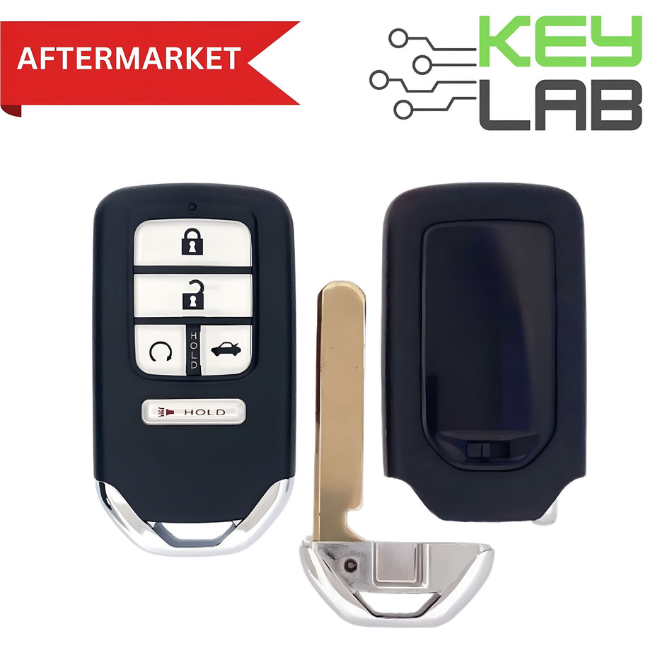 Honda Aftermarket 2016-2017 Accord Smart Key 5B Trunk/Remote Start FCCID: ACJ932HK1310A PN# 72147-T2G-A31 - Royal Key Supply