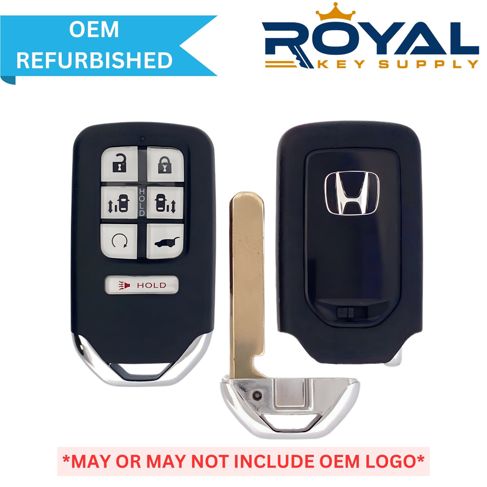 Honda Refurbished OEM 2018-2020 Odyssey Smart Key (No Memory) 7B Hatch/Remote Start/Power Doors FCCID: KR5V2X PN# 72147-THR-A11 - Royal Key Supply